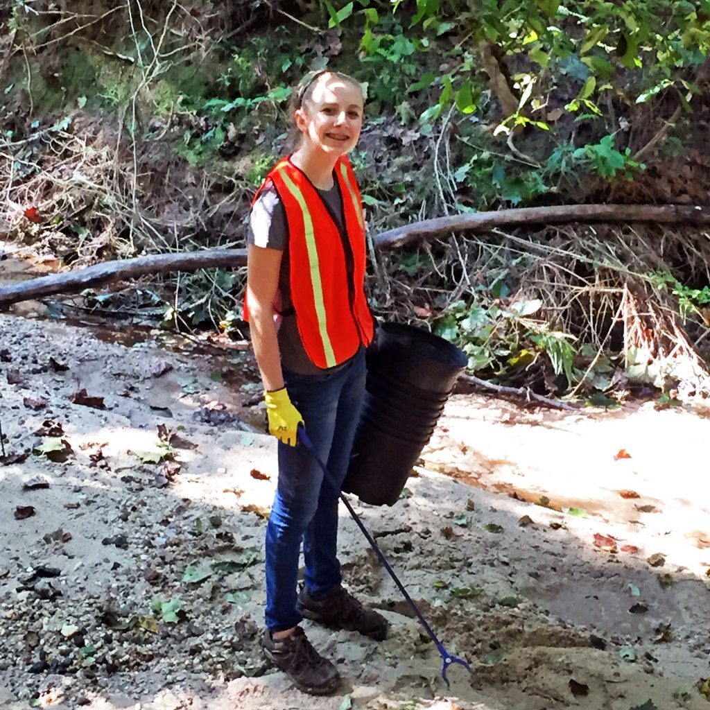 Having Fun at the Yellow River Trash Bash River Cleanup Day