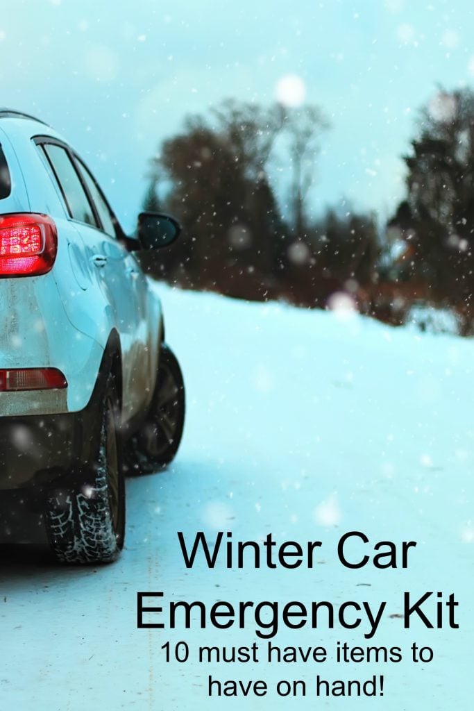 A winter car emergency kit makes being stranded in freezing temperatures a little safer and easier to deal with. It should include these items!