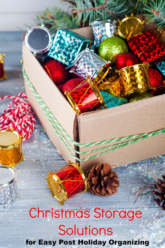 Christmas Storage Solutions for Post Holiday Organizing