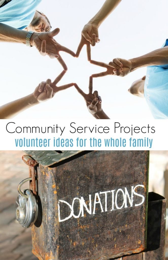 Community Service Project Ideas for the Whole Family