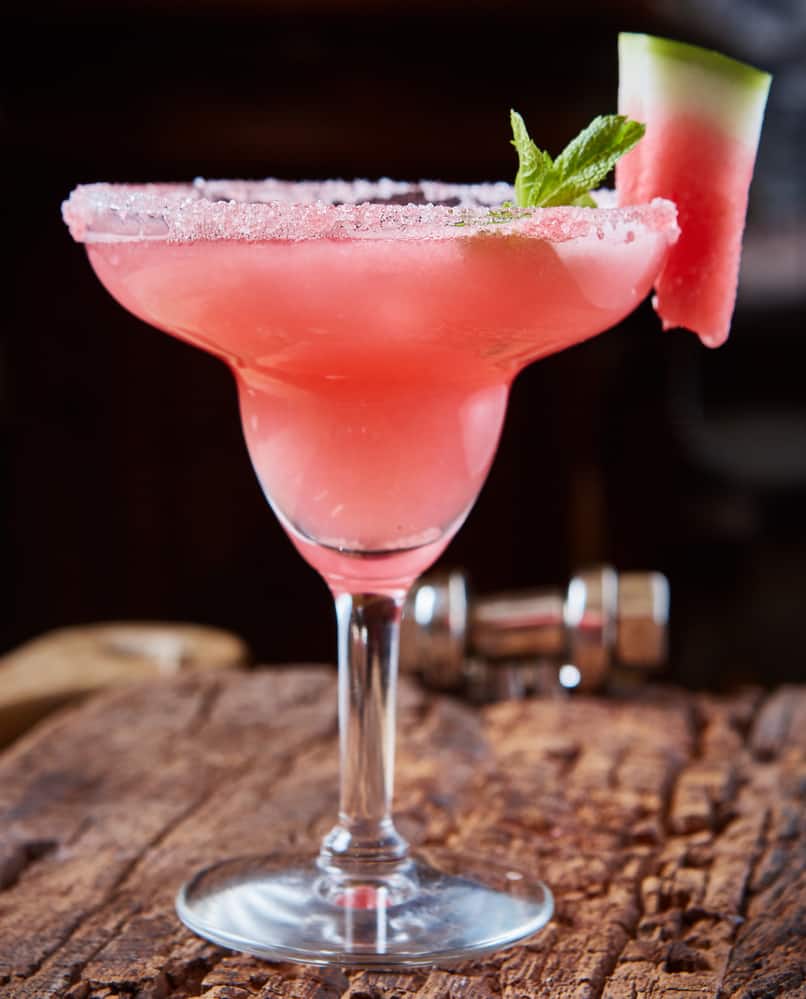 Watermelon frozen cocktail 