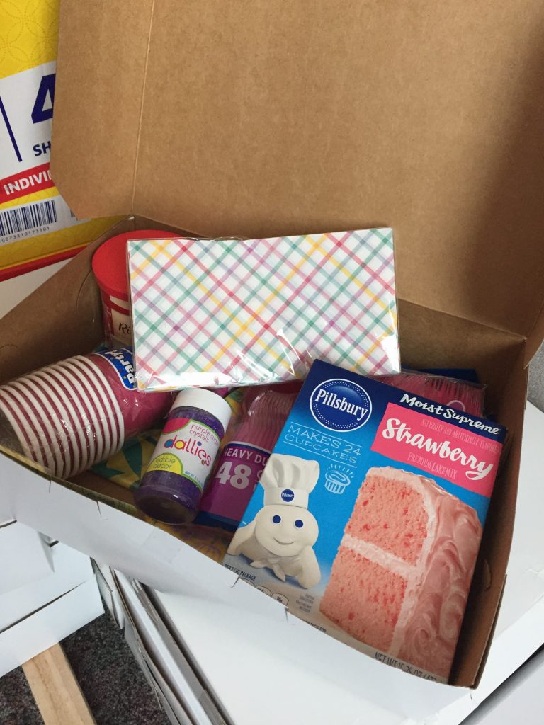 Birthday Box and Community Volunteering