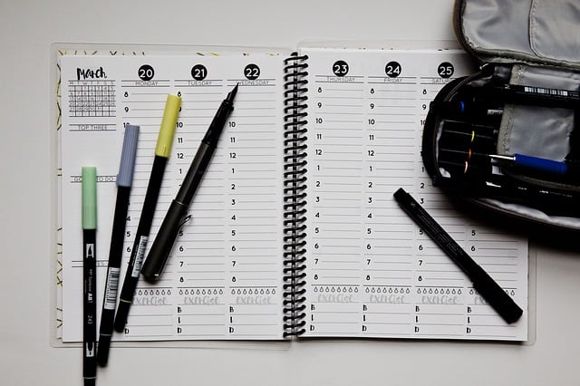 College planner for organization