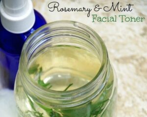 Summer Skin Care Tips and DIY Rosemary Mint Facial Toner