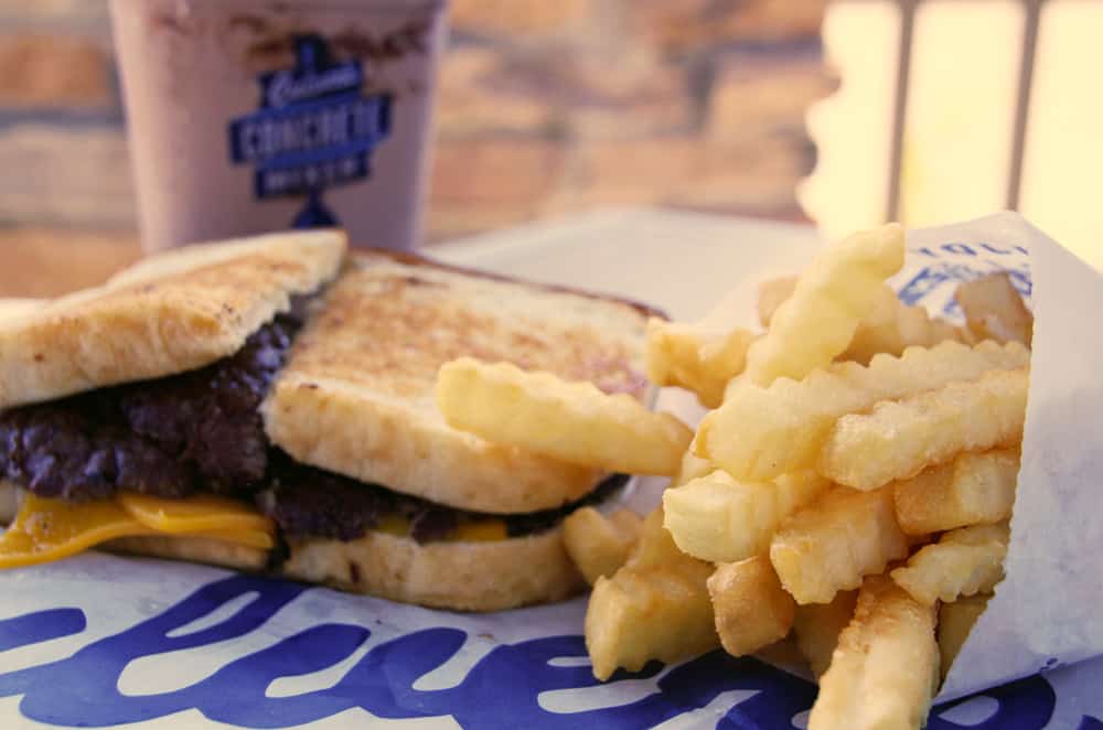 Butterburger and Fries