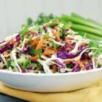 Jalapeno Cilantro Coleslaw Recipe with Lime Vinaigrette