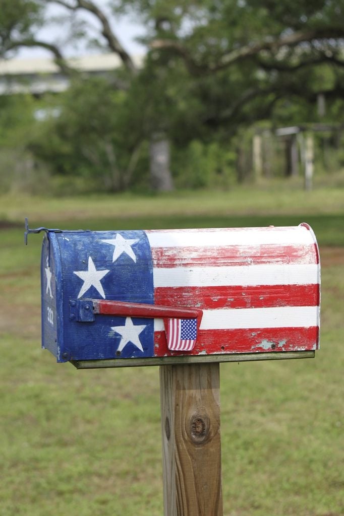 Painted Mailbox