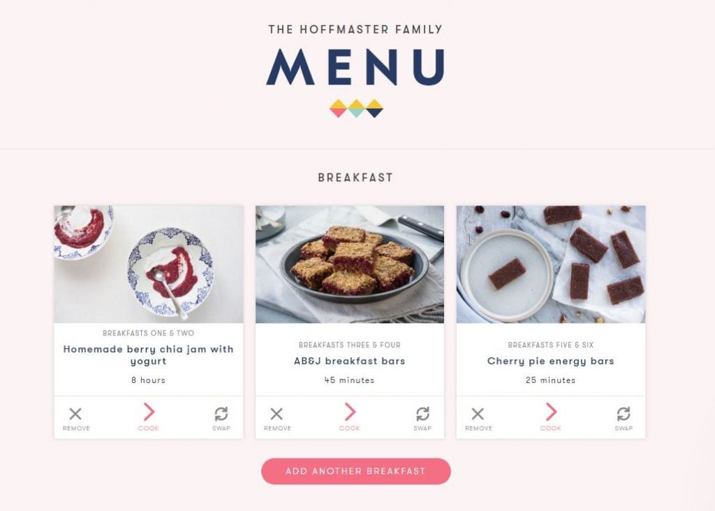 Platejoy recipes