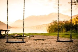 empty swings