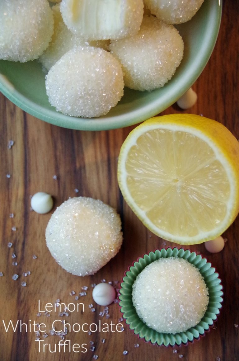White Chocolate Lemon Truffle Recipe Suburbia Unwrapped