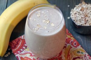 Healthy Smoothie Recipe with Rolled Oats