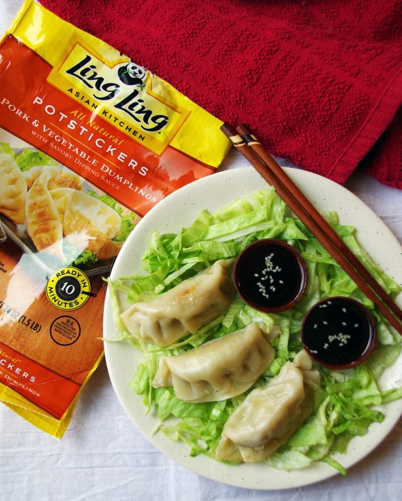 Ling Ling Potstickers and Dipping Sauce