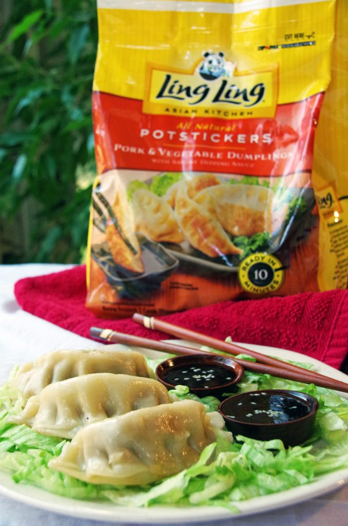 Ling Ling Potstickers and Dipping Sauce