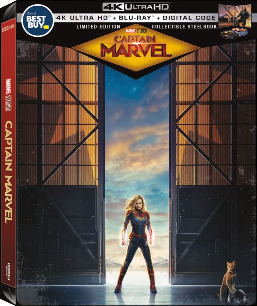 Captain Marvel Steelbook for movie collectors