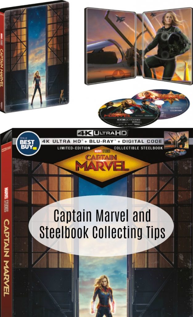 Captain Marvel and Steelbook Collecting Tips