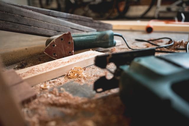 wood and tools for carpentry