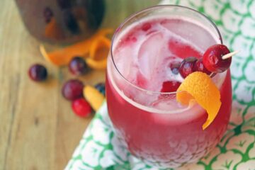 Homemade Cranberry Soda Recipe