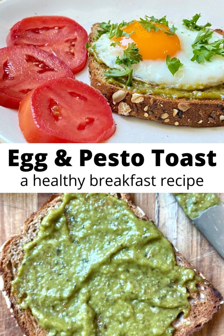 Pesto Toast Recipe with Fried Egg Suburbia Unwrapped