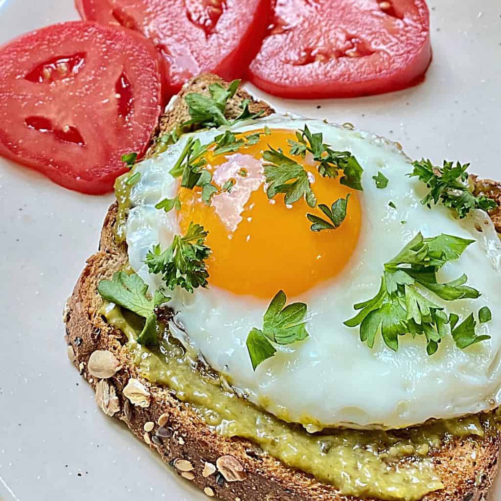 Pesto Toast Recipe with Fried Egg Suburbia Unwrapped